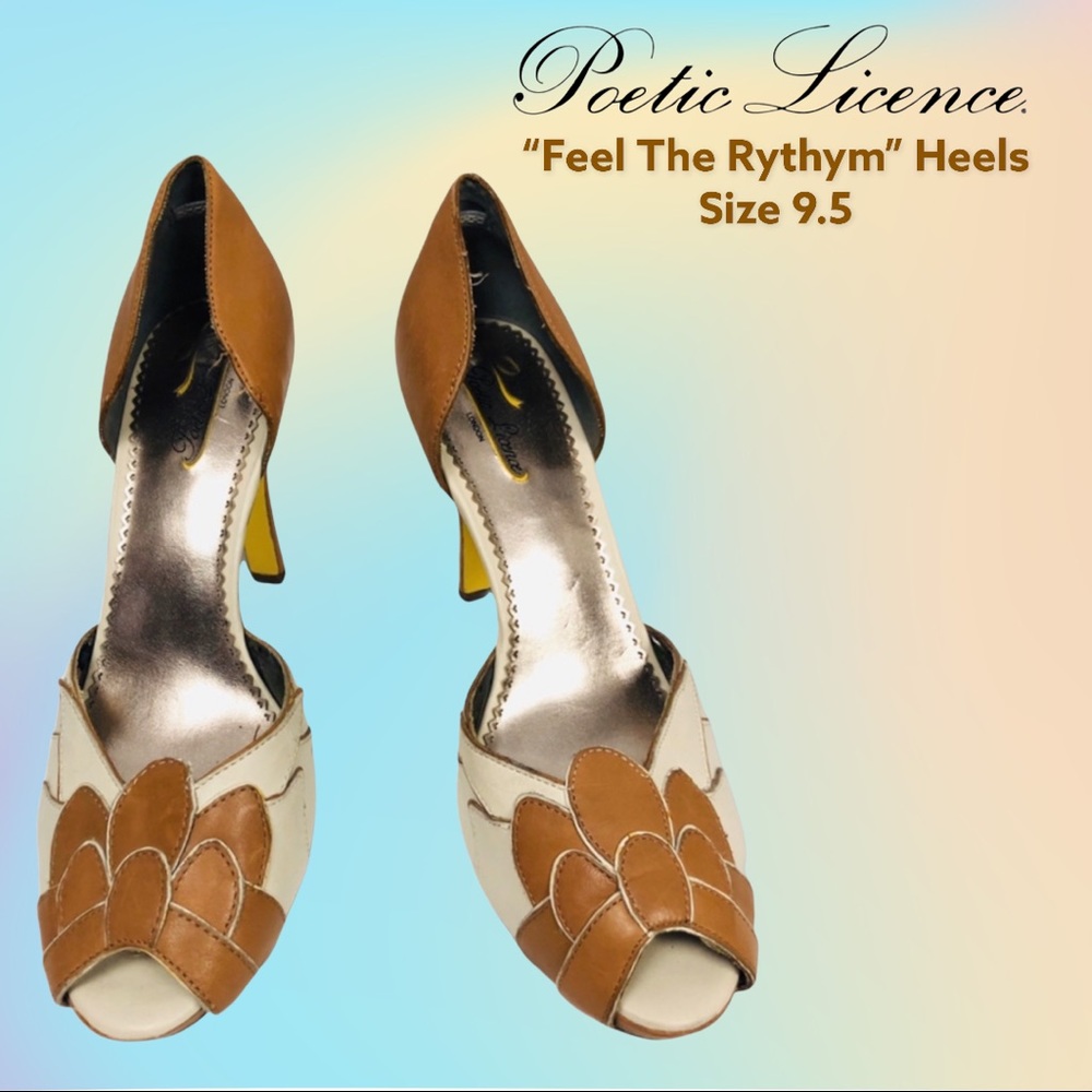 "Feel the Rhythm" Poetic License Pumps Size 9.5